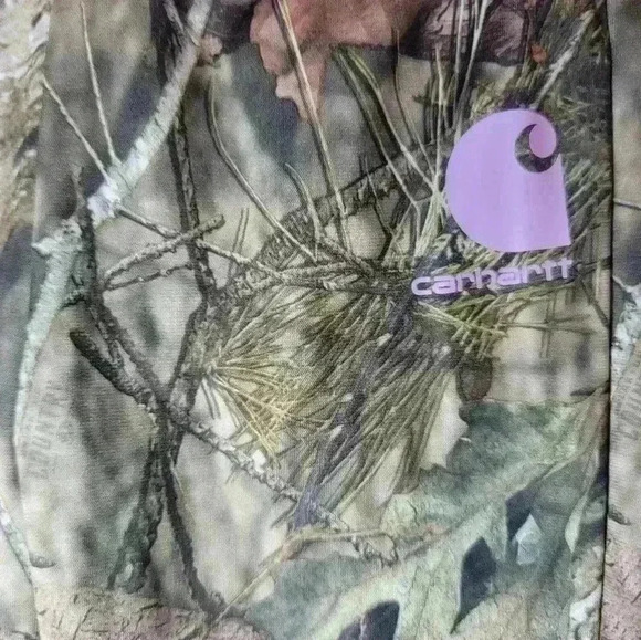 Baby Carhartt camo pants size 12 months. - Picture 2 of 4